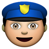 Polis şapkalı adam sembolü