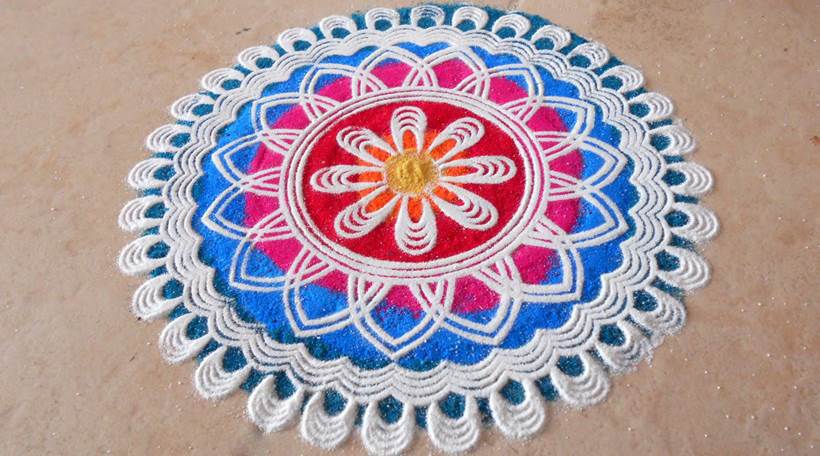 Collection of hundreds of Free Rangoli Designs from all over the world.