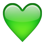 Yeşil kalp sembolü