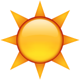 güneşli sembolü