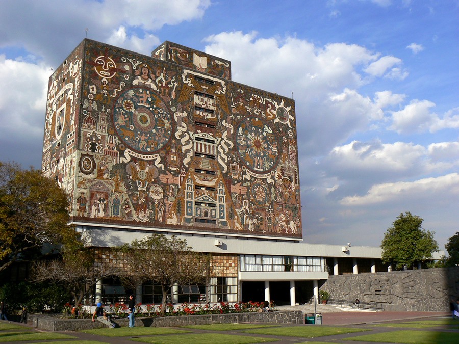 meksika-universitesi-kutuphane