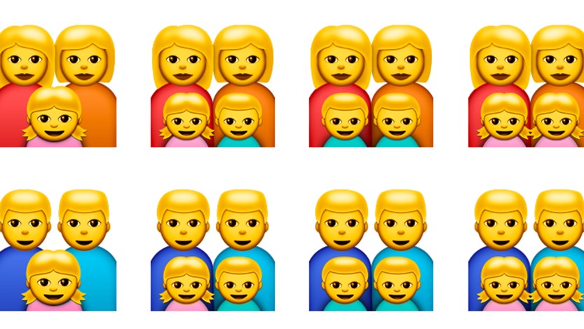 emoji aile
