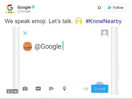 google emojilerle konuşmaya başladı