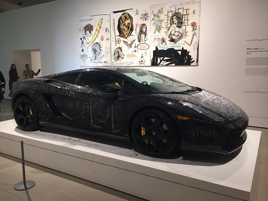 Bu Müzede 170 Bin Dolarlık Lamborghini Gallardo'yu Çizmek Serbest