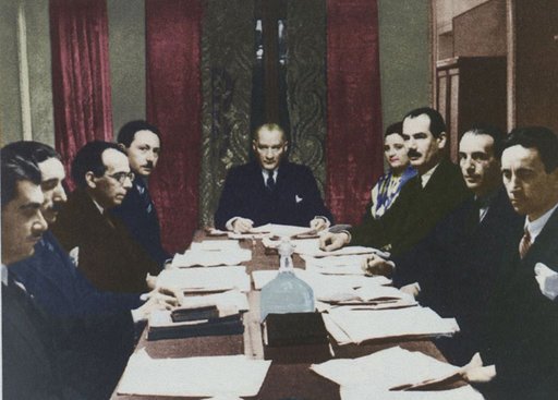 Atatürk, Toplantı, TDK, Güneş-Dil
