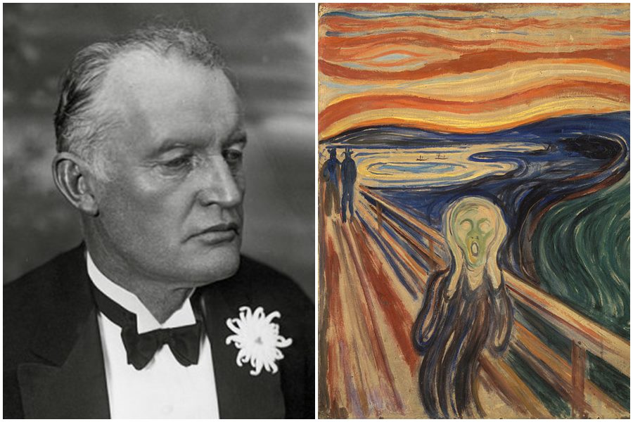 Edvard Munch - Çığlık Resmi - The Scream - Skrik 