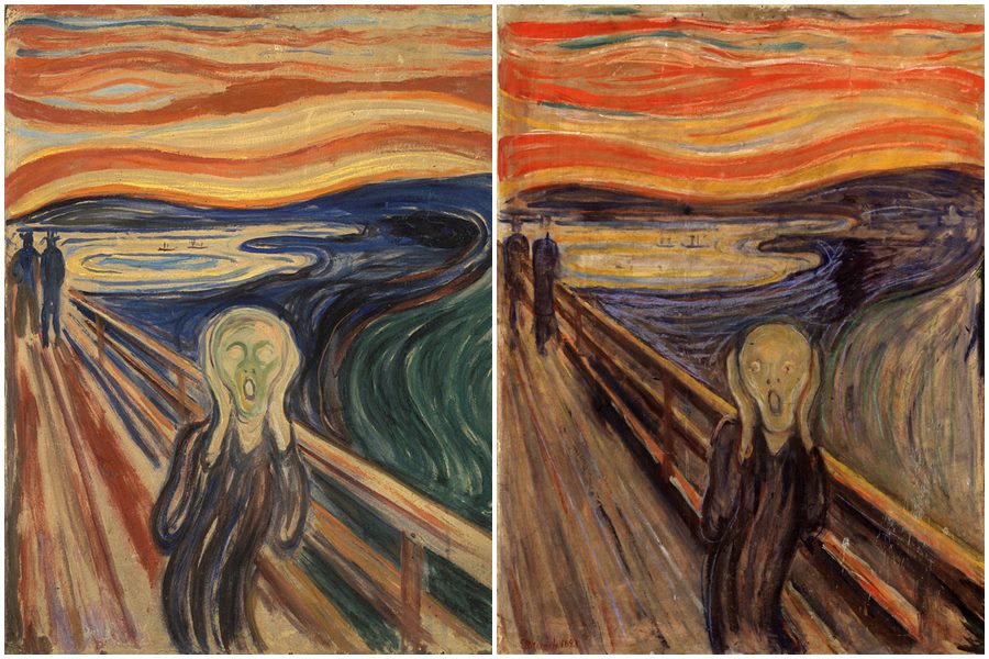 Edvard Munch - Çığlık Resmi - The Scream - Skrik