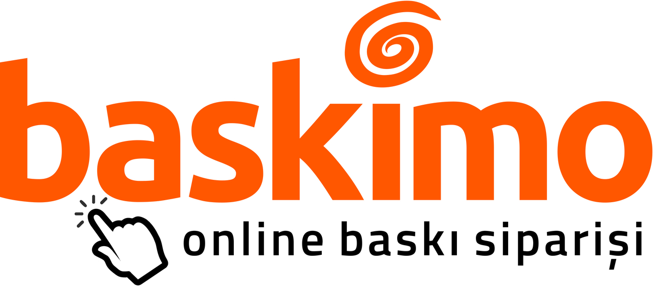 Online matbaa sitelerinden Baskimo'nun turuncu logosu
