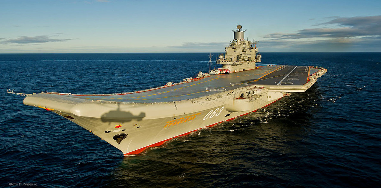 Admiral Kuznetsov, Rusya- dünyanın en büyük uçak gemileri