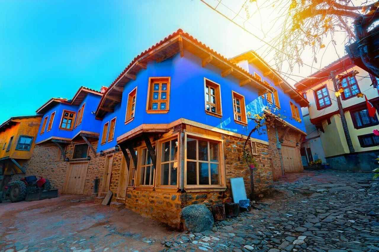 Bursa'nın Cumalıkızık Köyü'nde bulunan şirin bir ev 